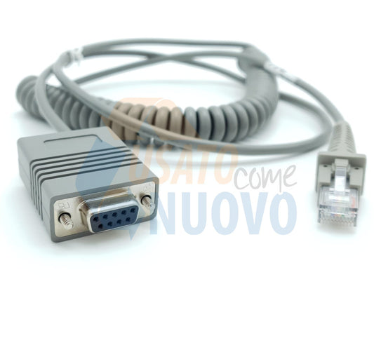 DATALOGIC CAB - 362 RS232 CAVO SPIRALATO - 90A051330 - usatocomenuovo.it